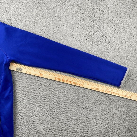 NWT Women Loose Coldgear Under Armour Blue FSU Bronco FootBall Hoodie Sz Medium - Picture 8 of 10